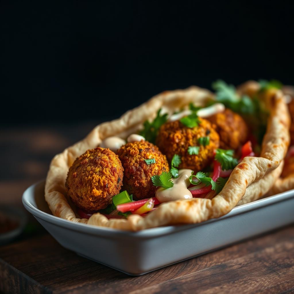 Falafel i Bröd
